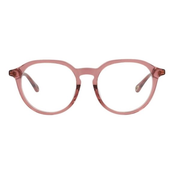 Chloé Womens Round/Oval Pink Pink Transparent Fashion Designer Eyewear - Picture 1 of 4